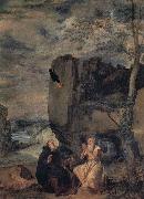 Diego Velazquez St.Anthony Abbot and St.Paul the Hermit oil painting